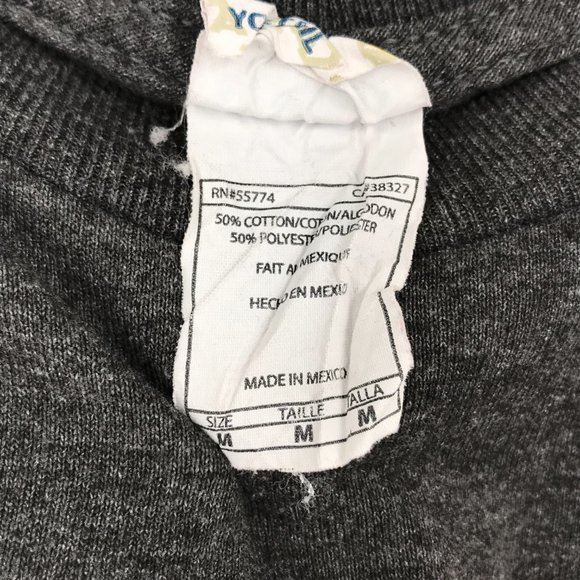 VINTAGE 17th Street Surf Shop Shirt Youth Boys Medium Gray Long Sleeve Pullover - Picture 16 of 16